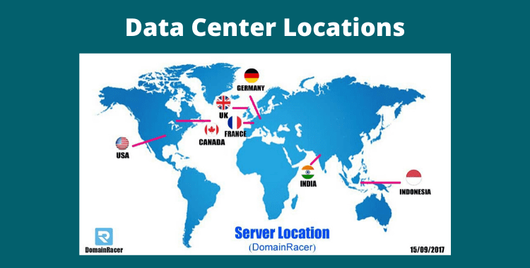 DomainRacer Data Center Location – Best Key Point for Server Location