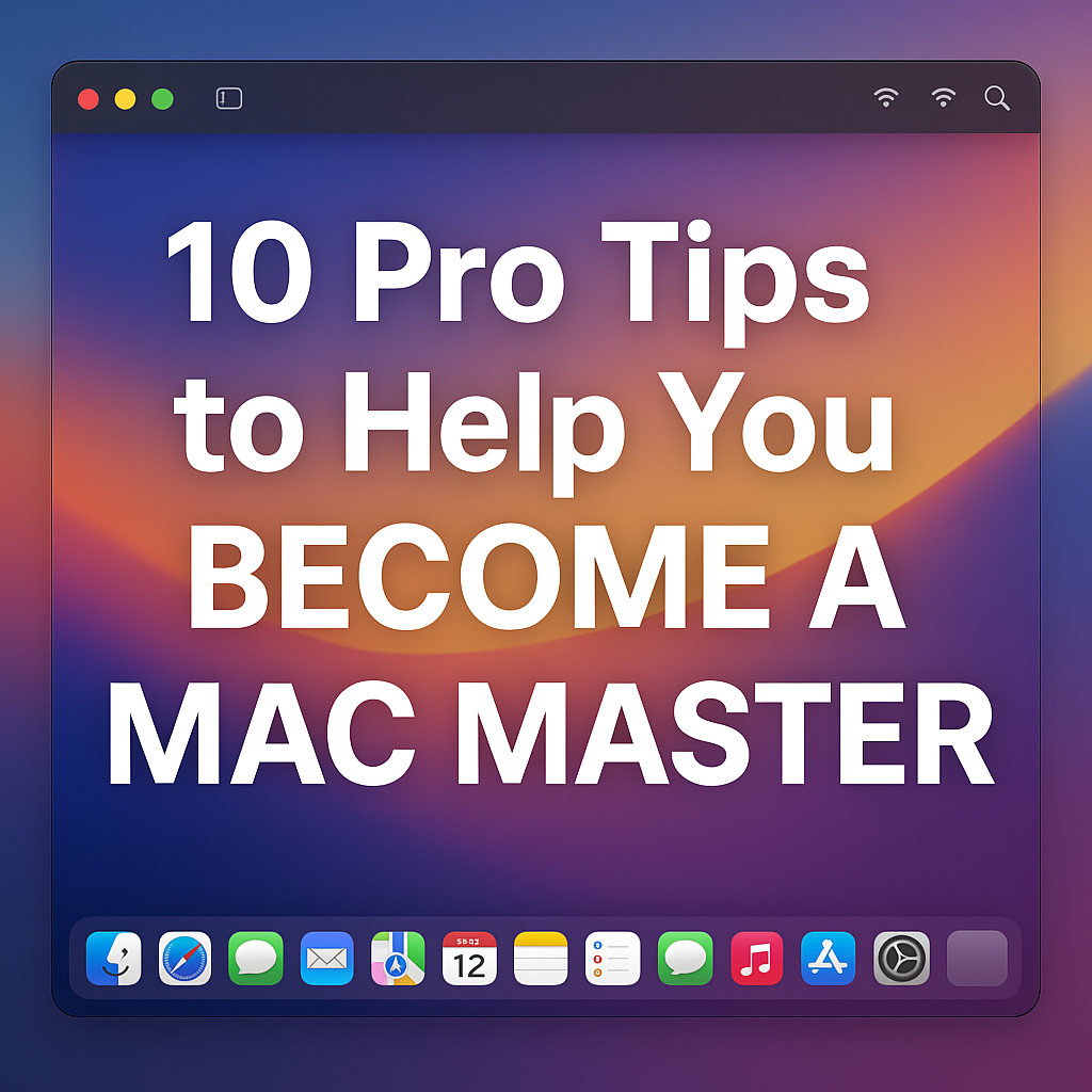 10 Pro Tips to Help You Become a Mac Master: Unlock the Full Power of macOS