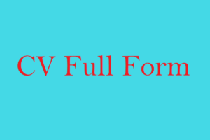 CV-Full-Form