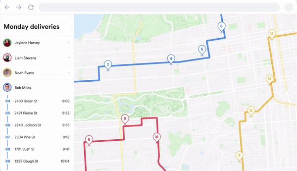 Best ways to calculate a delivery route