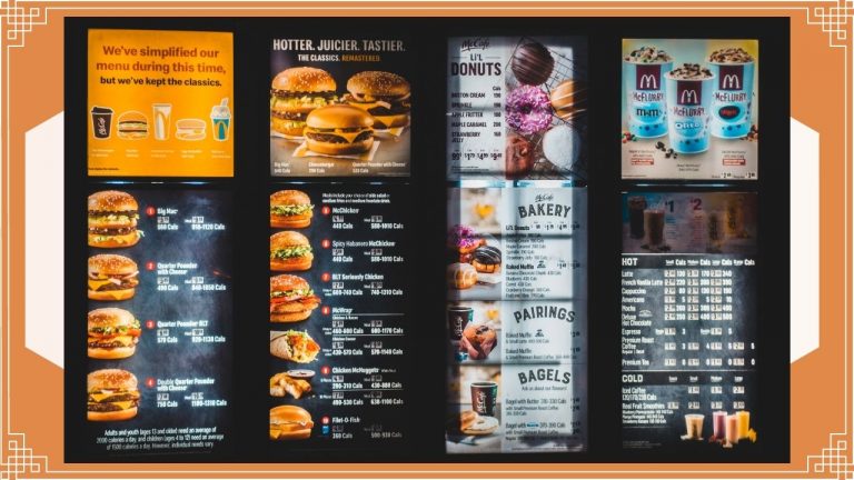 5 Creative Digital Menu Board Ideas For Restaurants