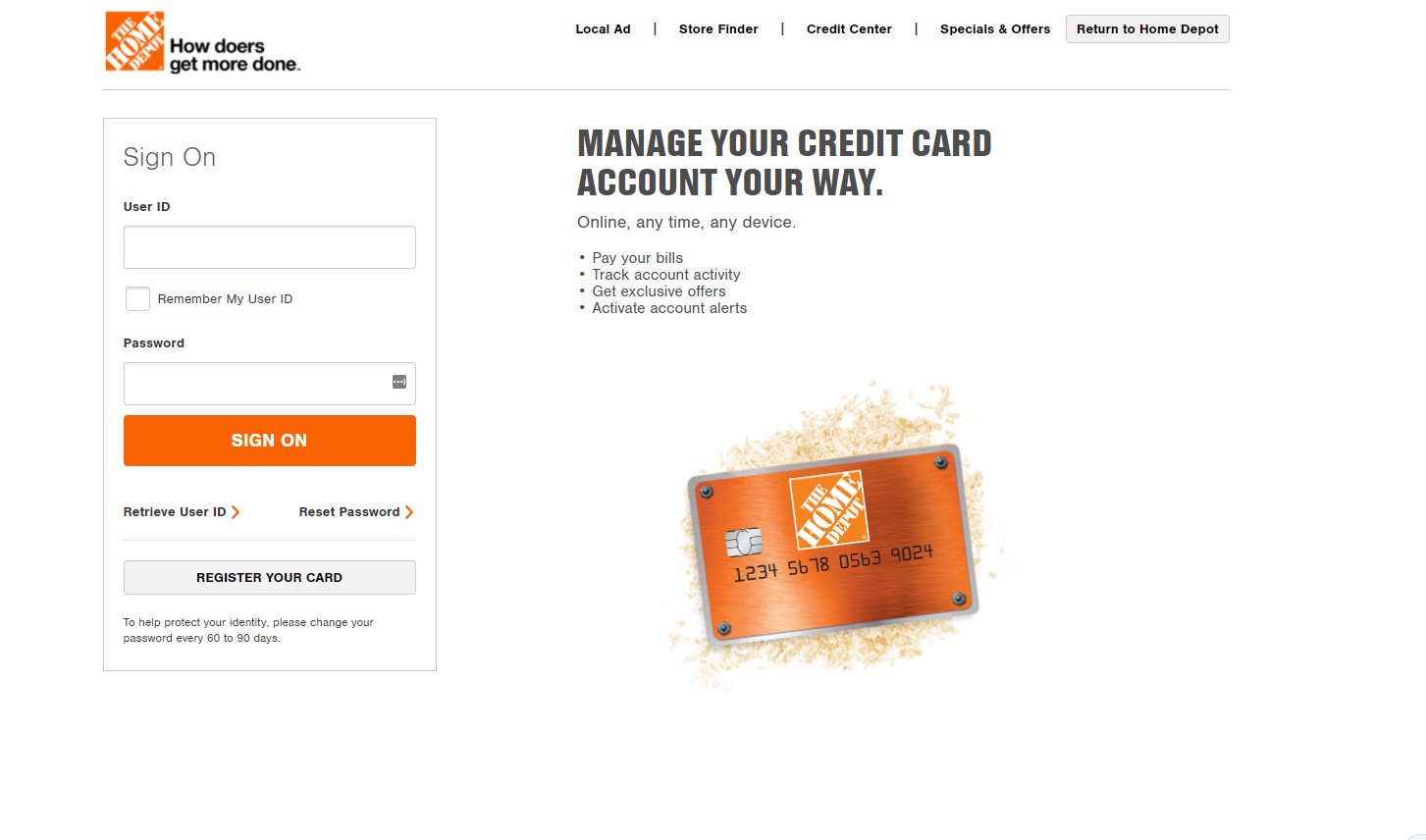 Homedepot.com-mycard