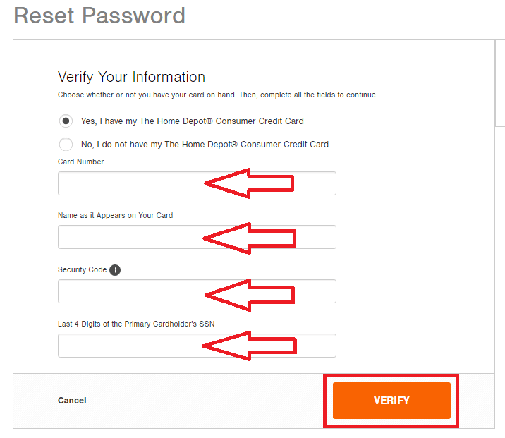 enter-required-details-and-click-on-verify-to-reset-home-depot-credit-card-password