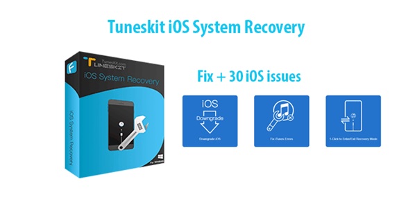 Fix iPhone Stuck on Apple Logo Without Data Loss!-TunesKit iOS System Recovery