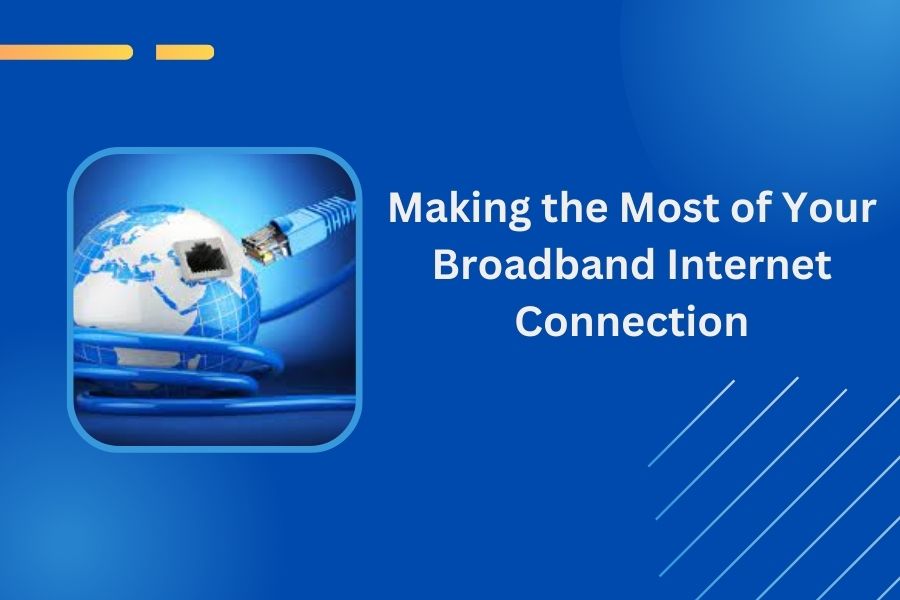 Broadband internet connection