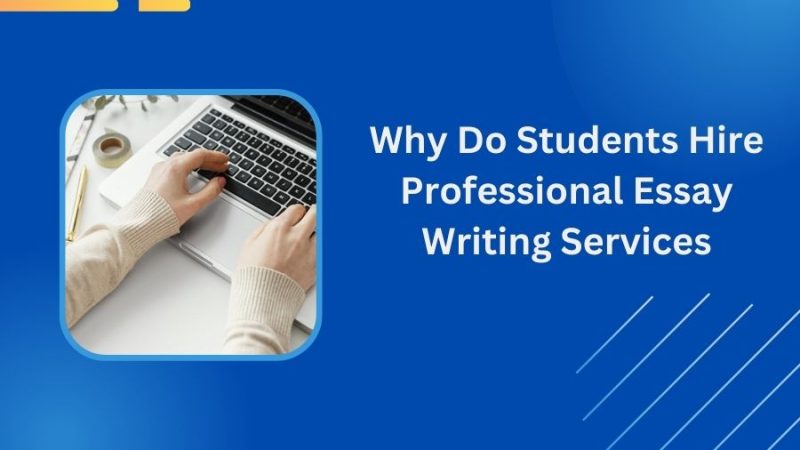 Why Do Students Hire Professional Essay Writing Services
