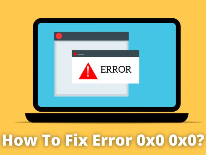 error 0x0 0x0