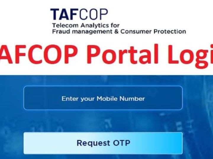 TAFCOP Portal Login – Check SIM Active Status