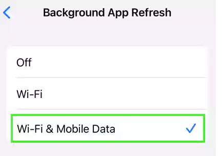 mobile data