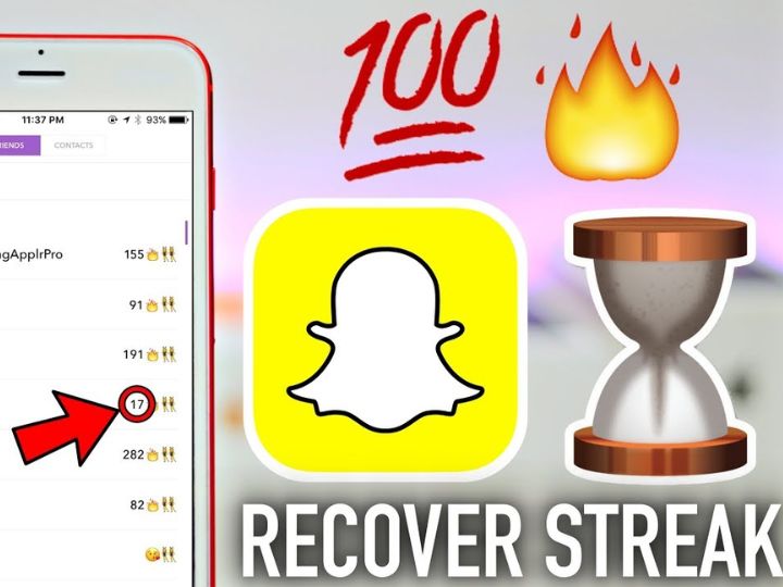Snapchat streak recovery