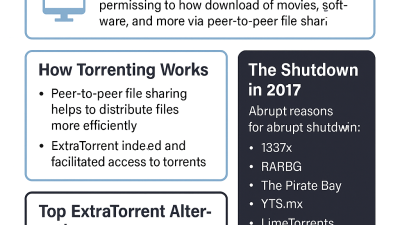The Rise and Fall of ExtraTorrent: Exploring the Legacy of a Torrenting Giant