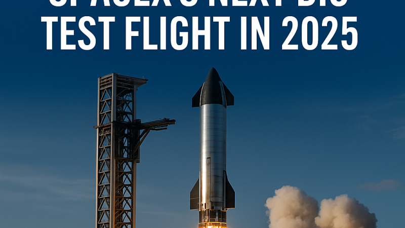 9th Starship Launch: SpaceX’s Pivotal 2025 Test Flight
