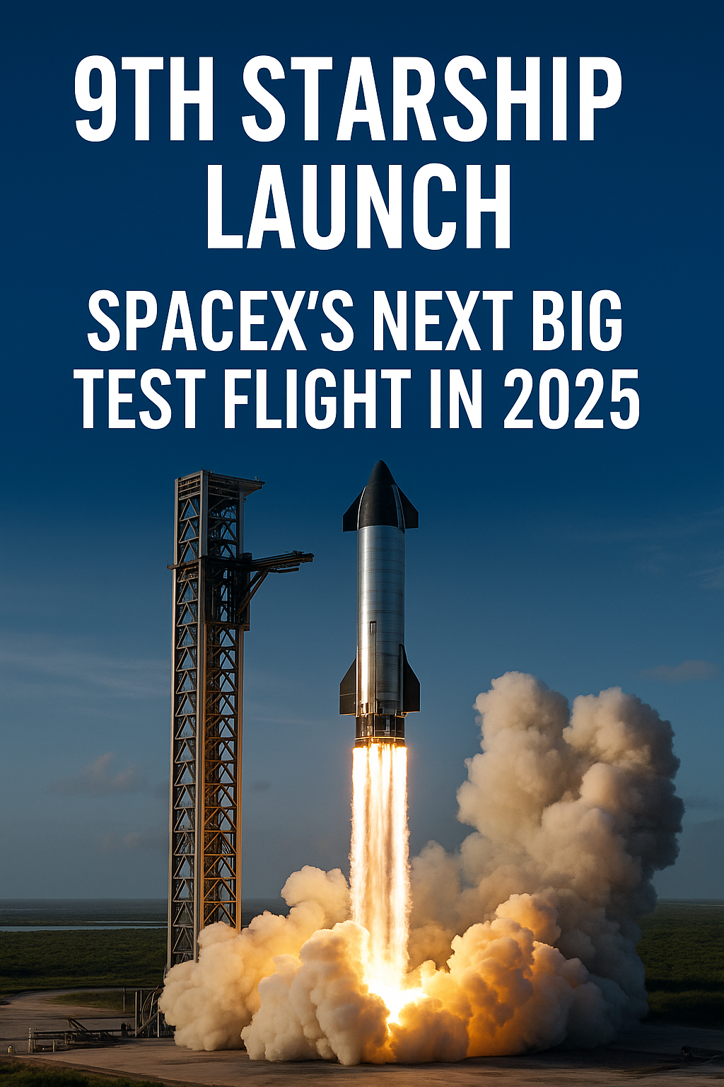9th Starship Launch: SpaceX’s Pivotal 2025 Test Flight
