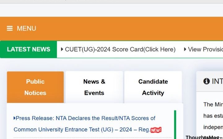 CUET Result Date 2025: Download Scorecard at cuet.nta.nic.in