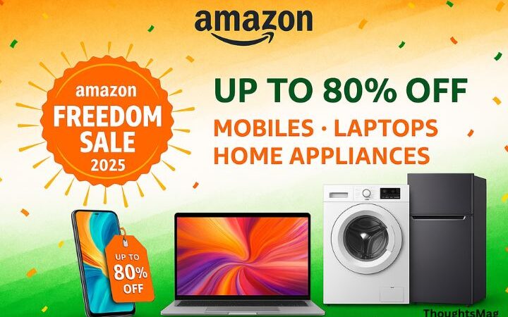 Amazon Great Freedom Festival Sale 2025: Up to 80% Off on Mobiles, Laptops, and More!