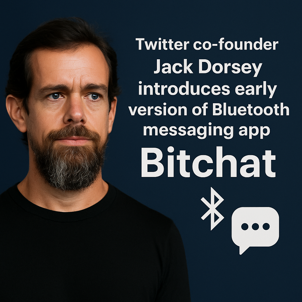 Jack Dorsey’s Bitchat: The Future of Decentralized Bluetooth Messaging?