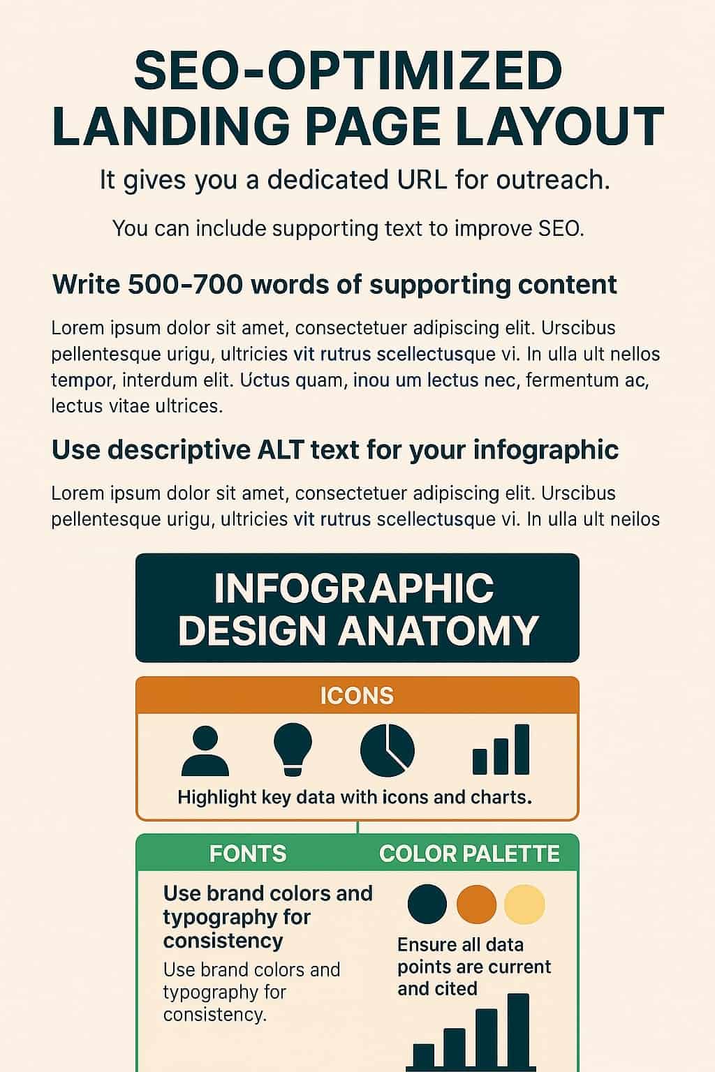 SEO optimized landing page