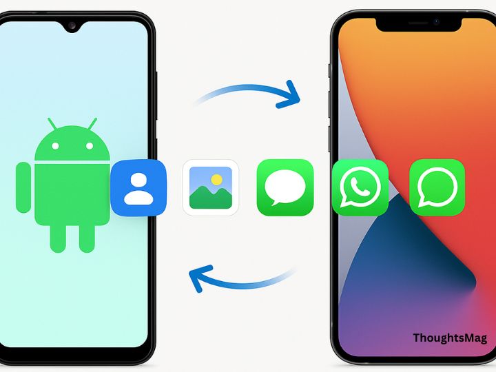 How to Transfer Data from Android to iPhone Easily in 2025