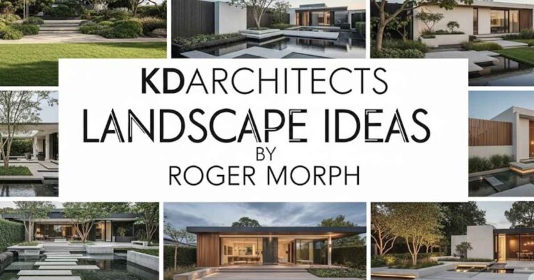KDArchitects Landscape Ideas by Roger Morph: Innovative Green Designs
