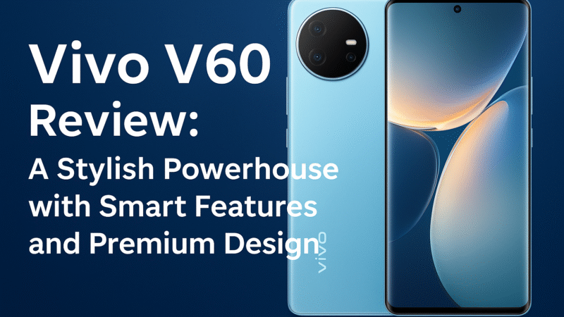 Vivo V60 Review: A Stylish Powerhouse with Smart Features and Premium Design