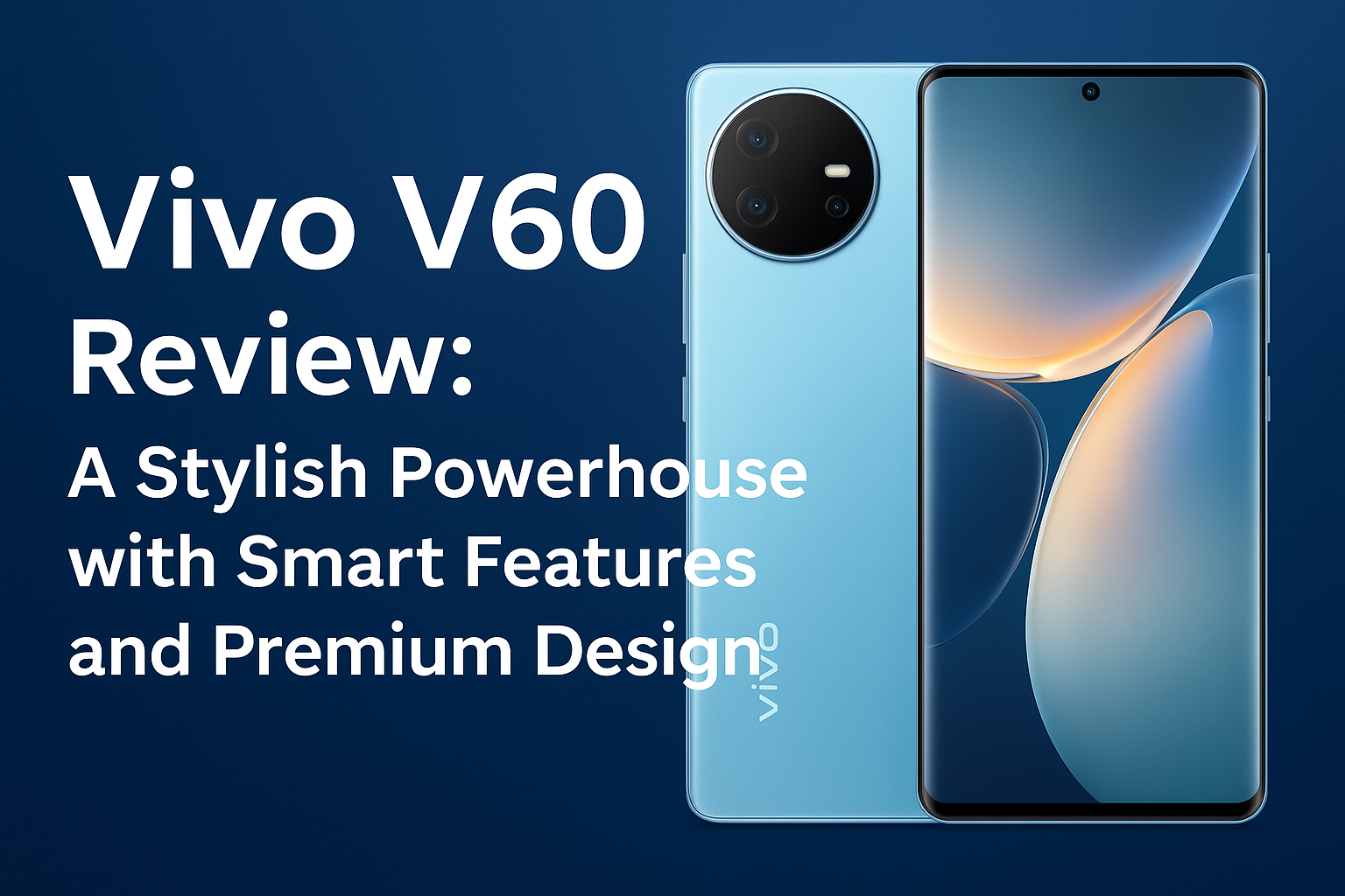 Vivo V60 Review: A Stylish Powerhouse with Smart Features and Premium Design