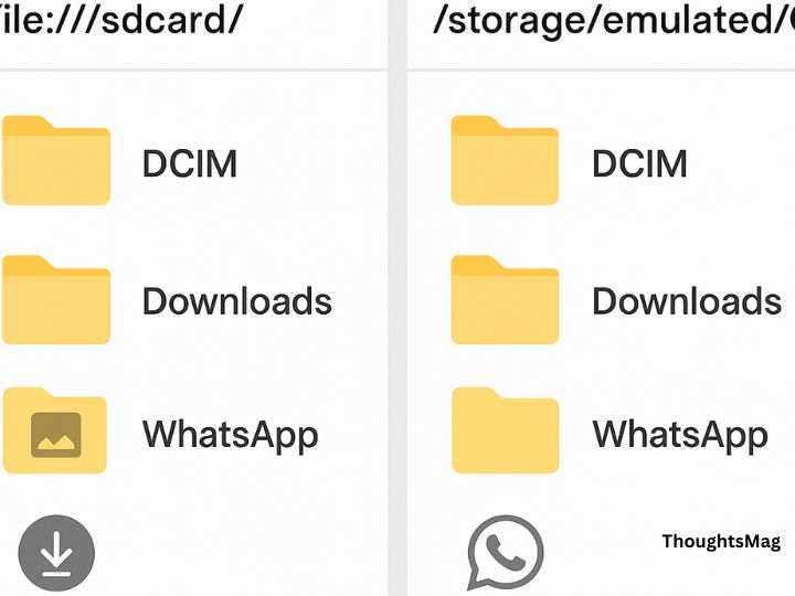 file:///sdcard/ vs. /storage/emulated/0/ — What’s the Difference?