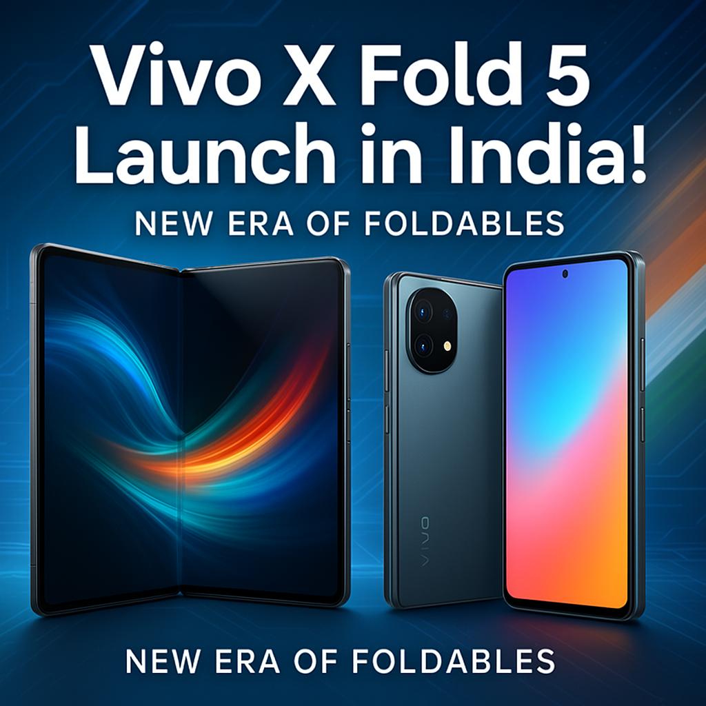 Vivo X Fold 5 Launches in India – A New Era of Foldable Innovation