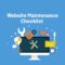 Website Maintenance Checklist