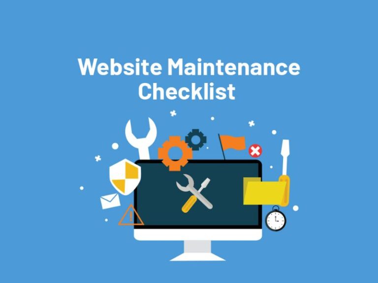 Website Maintenance Checklist