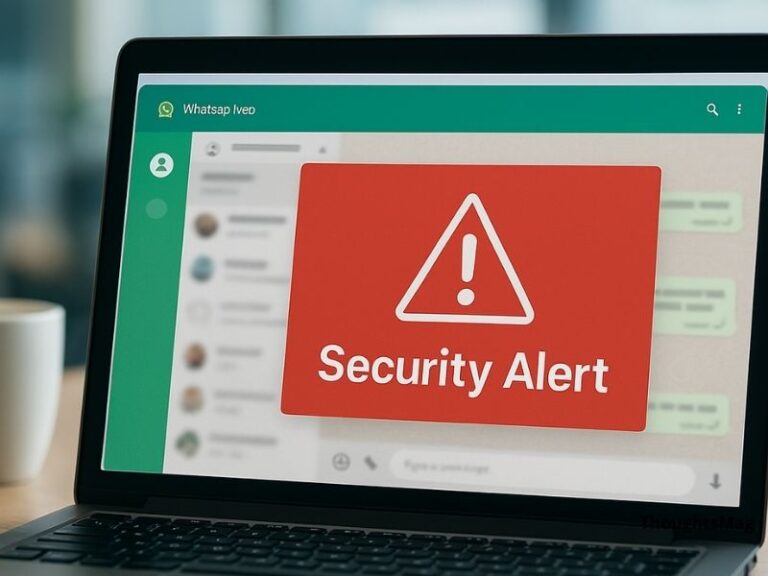 WhatsApp Web Security Alert