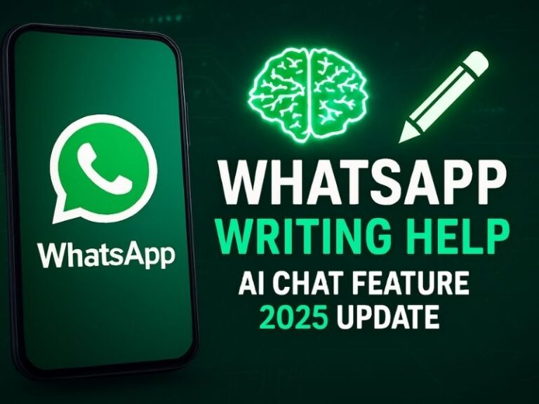 WhatsApp Writing Help Feature