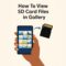 How to View SD Card Files in Gallery