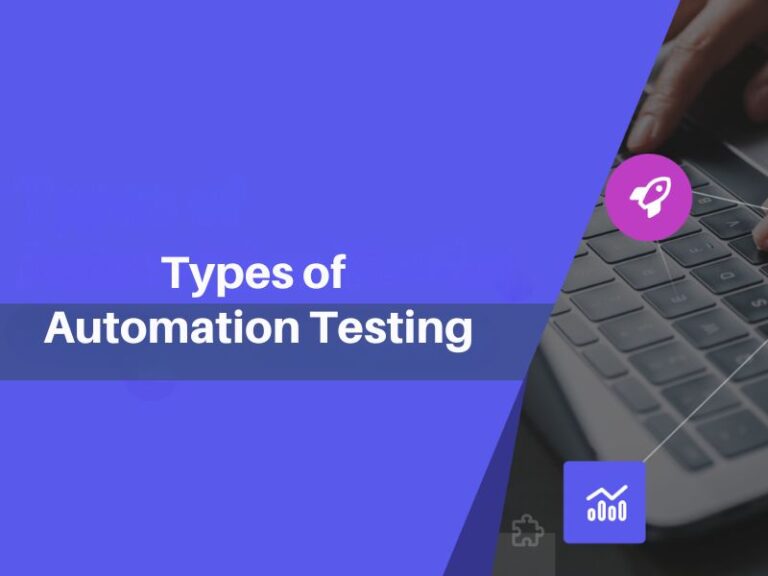 Types of automation testing